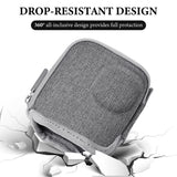 Geekria Portable Carrying Case for Osmo Nano, Travel Storage Case Compatible with DJI Osmo Nano, Water-resistance Mini Protective Hard, Action Camera Accessories (Light Grey)