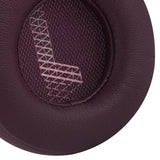 Geekria QuickFit Replacement Ear Pads for JBL LIVE 400BT Headphones Ear Cushions, Headset Earpads, Ear Cups Cover Repair Parts (Red)