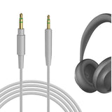 Geekria Audio Cable Compatible with Bose 700, QuietComfort Ultra, QC 45/35II/35/25/SE Headphones, 3.5mm to 2.5mm Replacement Stereo Cord (4 ft/1.2 m)