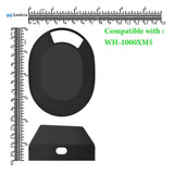 Geekria Silicone Headphone Cover Compatible with Sony WH-1000XM5, WH1000XM5 Wireless Headphones, Scratch Protection Case / Earpieces Cover / Headset Speakers Skin Protector (Black)
