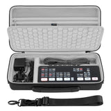 Geekria Travel Carrying Case, Compatible with Blackmagic Design ATEM Mini Pro / ATEM SDI, EVA Hard Shell Protective Bag (Dark Gray)