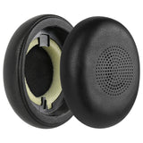 Geekria QuickFit Replacement Ear Pads for Jabra Evolve2 65 UC, Evolve2 65 MS, Evolve2 40 UC, Evolve2 40 MS, Elite 45h Headphones Ear Cushions, Headset Earpads, Ear Cups Cover Repair Parts (Black)