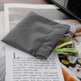 Geekria Pouch for Earbuds, Coins, In-Ear Headphone Organizer Pouch Bag, Universal Earplugs Protective Pouch, Pocket Earphone Case, Coin Purse Change Holder, Portable Travel Bag (Microfiber)