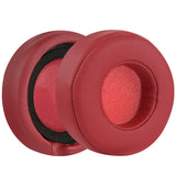 Geekria Replacement Ear Pads for Monster Beats MIXR Headphones Ear Cushions, Repair Parts (Red)