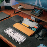 Geekria Synthesizer Clear Acrylic Case Protector, Magnetic Closing Dust Cover, Compatible with Teenage Engineering OP-1 Field / OP-XY Portable Synthesizer (Clear)