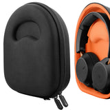 Geekria Shield Headphones Case Compatible with Plantronics BACKBEAT GO810, BLACKWIRE 3300, BACKBEAT PRO2, Replacement Hard Shell Travel Carrying Bag with Accessories Storage (Black)