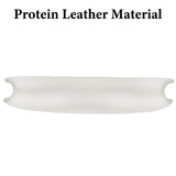 Geekria Protein Leather Headband Pad Compatible with Bowers & Wilkins Px7 S3 Px8 S2, Comfort Replacement Band for Headphones, Headset Head Top Cushion Cover Repair Part (White)