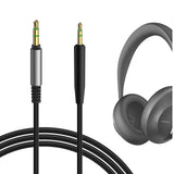 Geekria Audio Cable Compatible with Bose Headphones 700, QuietComfort Ultra, QC45, QC35II, QC35, QC25 Headphones, 2.5mm Braided Nylon Replacement Stereo Cord (4ft / 1.2m)