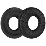 Geekria 2 Pairs QuickFit Replacement Ear Pads for Sony MDR-V150 V200 V250 V300 V400 ZX300 Headphones Ear Cushions, Headset Earpads, Ear Cups Cover Repair Parts (Black)