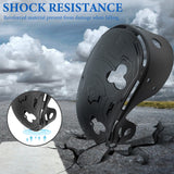 Geekria VR Headset Protective Shell Compatible with Meta Quest 3S, Light & Durable Front Face Cover Accessories, Anti Slip Scratchproof TPU Hard Shell Cover Full Protection (Black)