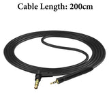 Geekria Audio Cable Compatible with Sennheiser Game One, Game Zero, PC 373D, GSP 350, GSP 500, GSP 600 Headsets, Slim 2.5mm Plug Gaming Headset Replacement Stereo Cord (6.6ft/2m)