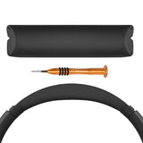 Geekria Protein Leather Headband Pad Compatible with Sony WH-1000XM2/ MDR-1000X Headphones, Replacement Band Repair Part (Black)