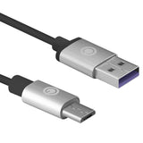 Geekria Micro-USB Speakers Charger Cable Compatible with Jabra FREEWAY, JBL Charge, Clip, Flip Charger, USB-A to Micro-USB Replacement Power Charging Cord (4FT / 120cm)