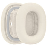 Geekria Comfort Mesh Fabric Replacement Ear Pads Compatible with Apple AirPods MAX(A2096), AirPods MAX2 (A3184) Headphones, Ear Cushions (Starlight)