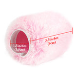 Geekria for Creators Furry Windscreen Compatible with Razer Seiren X, Seiren Emote, Seiren Elite, Mic DeadCat Wind Cover Muff, Windbuster, Windjammer, Fluff Cover Windshield (Pink / 2 Pack)
