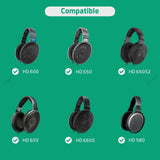 Geekria Apollo Single Crystal Copper Upgrade Audio Cable Compatible with Sennheiser HD 600S2 660S 600 650 6XX, 2.5mm Replacement Headphones Cord for Hi-Resolution, HiFi Headset (5 ft/1.5 m)