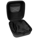 Geekria Shield Case for Large-Sized Over-Ear Headphones, Compatible with Sennheiser HD 660s, HD 599 SE, Replacement Protective Hard Shell Travel Carrying Bag with Cable Storage (Dark Grey)