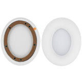 Geekria QuickFit Replacement Ear Pads for Beats Studio Pro Headphones, Ear Cushions (White)