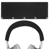 Geekria Knit Fabric Headband Cover Compatible with Bose QC35 II, QC25, QC15, QC2 Headphones, Head Cushion Replacement Repair Part, Easy DIY Installation (Black)