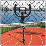 Geekria Fence Mount Tripod Camera Mounts, Compatible with iPhone17, DJI Osmo Action 6, GoPro Hero 13, Adjustable Phone / Action Cam Holder for Sports Recording (6FT / 185CM)