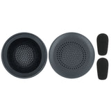 Geekria Replacement Ear Pads for Logitech Zone Wireless/Plus/900 Headset (Do Not Fit Zone Wired/750/Wireless 2) Headphones Ear Cushions (Titanium)