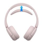 Geekria Protein Leather Headband Pad Compatible with Sony WH-CH520/CH510/CH500 Headphones, Easy-to-Install Soft & Comfortable Replacement Band Repair Part (Pink)
