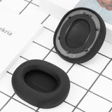 Geekria Comfort Mesh Fabric Replacement Ear Pads for Baseus D05 Headphones, Ear Cushions (Black)