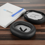 Geekria Replacement Ear Pads for Plantronics BackBeat PRO2/ PRO2 Special Edition, Voyager 8200UC Headphones Ear Cushions, Repair Parts (Black Tan)
