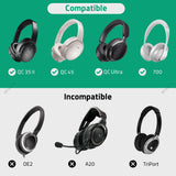 Geekria Elite Charging Headphones Case Compatible with Soundcore Q45, B&O Beoplay H100, SteelSeries Arctis Nova Pro, Replacement Hard Shell Travel Carrying Bag (Black) Without Power Bank