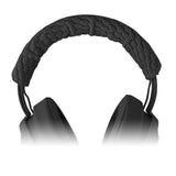 Geekria Flex Fabric Headband Cover Compatible with Razer Kraken Pro V2, 7.1 V2, Ultimate, Tournament Edition, Head Cushion Pad Protector, Replacement Repair Part, Easy DIY Installation (Black)