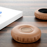 Geekria QuickFit Replacement Ear Pads for AKG Y40 Y45 Y45BT Headphones Ear Cushions, Headset Earpads, Ear Cups Cover Repair Parts (Brown)