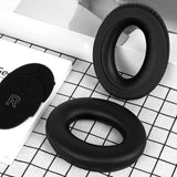 Geekria QuickFit Replacement Ear Pads Compatible with Bose A30 Aviation Headphones, Ear Cushions (Black)