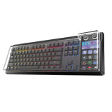 Geekria Clear Acrylic Keyboard Dust Cover Compatible with Corsair Galleon 100 SD, Keyboard Protector