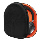 Geekria Shield Headphones Case Compatible with JBL TUNE 770NC/760NC/750NC/720BT, Live 770NC, Replacement Hard Shell Travel Carrying Bag with Cable Storage (Black)