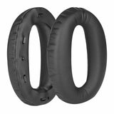 Geekria QuickFit Protein Leather Replacement Ear Pads for Sony WH-1000XM2, MDR-1000X Headphones Ear Cushions, Repair Parts (Black)