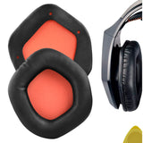 Geekria QuickFit Protein Leather Replacement Ear Pads for Asus STRIX 7.1, STRIX 2.0, STRIX PRO, STRIX DSP Headphones Ear Cushions, Headset Earpads, Ear Cups Cover Repair Parts (Black)