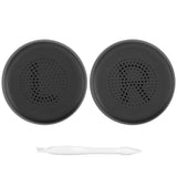 Geekria QuickFit Replacement Ear Pads Compatible with JLab Go Lux ANC Wireless Headphones, Ear Cushions, Repair Parts (Graphite)