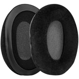 Geekria Comfort Velour Replacement Ear Pads for Sennheiser HD 280/ HD 280-Pro/ HD 281, HMD 280/ HMD 281 Headphones Ear Cushions, Repair Parts (Black)