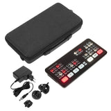 Geekria Travel Carrying Case, Compatible with Blackmagic Design ATEM Mini Pro / ATEM SDI, EVA Hard Shell Protective Bag (Dark Gray)