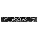 Geekria Flex Fabric Headband Pad Compatible with SteelSeries Arctis 5, Arctis 3, Headphones Replacement Band, Headset Head Top Cushion Cover Repair Part (Black + White)