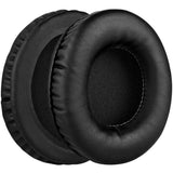 Geekria QuickFit Replacement Ear Pads for Skullcandy Hesh, Hesh 2, Hesh2 Wireless Headphones Ear Cushions, Headset Earpads, Ear Cups Cover Repair Parts (Black)