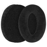 Geekria Comfort Velour Replacement Ear Pads for Sennheiser HD525, HD535, HD545, HD565, HD580, HD600, HD650, HD660 S, HD 660S2 Headphones Earpads, Headset Ear Cushion Repair Parts (Black)
