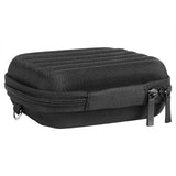Geekria Shield Headphones Case Compatible with Skullcandy Ink'd+, Ink'd 2, Chops Flex In-Ear Sport Earbuds, Replacement Protective Hard Shell Travel Carrying Bag with Cable Storage (Black)