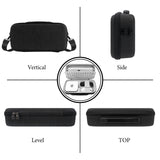 Geekria Desktop Computer Hard Shell Travel Carrying Case, Compatible with Apple 2024 Mac Mini M4 / Mini M4 Pro, Fit for Magic Keyboard, Mouse, Trackpad and Accessories (Dark Gray)