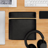 Geekria NOVA Headphones Pouch Compatible with Sony WH-1000XM6, Bose QC Ultra, JBL Tune 720BT and More, Soft Shell Replacement Protective Travel Carrying Bag (Black)