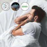 Geekria Sleep Earbuds for Side Sleepers, Wired Stereo to Mono In-Ear Single Earbud, Ultra Soft Lightweight Silicone One Ear Headphone, 3.5mm Headphone Jack Compatible with Android (Black)
