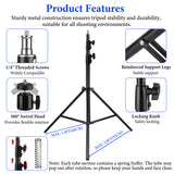 Geekria 10FT Sports Video Camera Tripod Stand, 122in/310cm Air-Cushioned Telescoping Light Stand, Compatible with XbotGo, Veo, Trace, Pixellot, Hudl, Ballercam, Reeplayer, SOLOSHOT Cameras