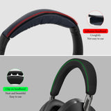 Geekria Headband Pad Compatible with Bowers & Wilkins Px8/ Px7 S2/ Px7 S2e (Not Compatible with Px7/ Px7 S3) Headphones, Replacement Band Repair Part (Black)
