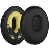 Geekria QuickFit Replacement Ear Pads for Bose QC3 ON-EAR, QuietComfort 3 Headphones Ear Cushions, Headset Earpads, Ear Cups Cover Repair Parts (Black)