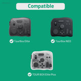 Geekria Hard Shell Travel Case, Compatible with TOUR BOX Elite Plus / Elite / NEO Drawing Controller Carrying Bag (Dark Gray)